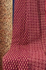 handcrafted reversible mashroo double quilt with filler - Gilded Rose & Gold