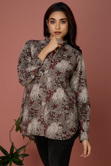 button down shirt - Ashen & Fiery Hues