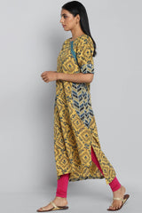 Half Moon Kurta - Summer & Cool Blue