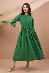 infinity pintuck dress - pine haven