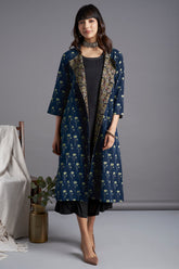 front lapel jacket - mighty ocean & divine tuberoses