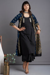 front lapel jacket - mighty ocean & divine tuberoses