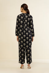 Ebony Tree Short Tunic with Sleeves