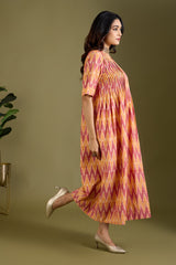 Amber Horizon Jumpsuit with Pintuck & Front Zipper