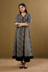 Long Sufi Anarkali Moonlight on Ink