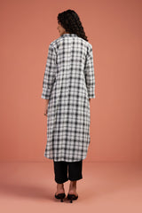 Ink & Ivory Long Cotton Shirt Dress