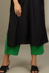 Comfort fit cotton pants - parrot green south cotton