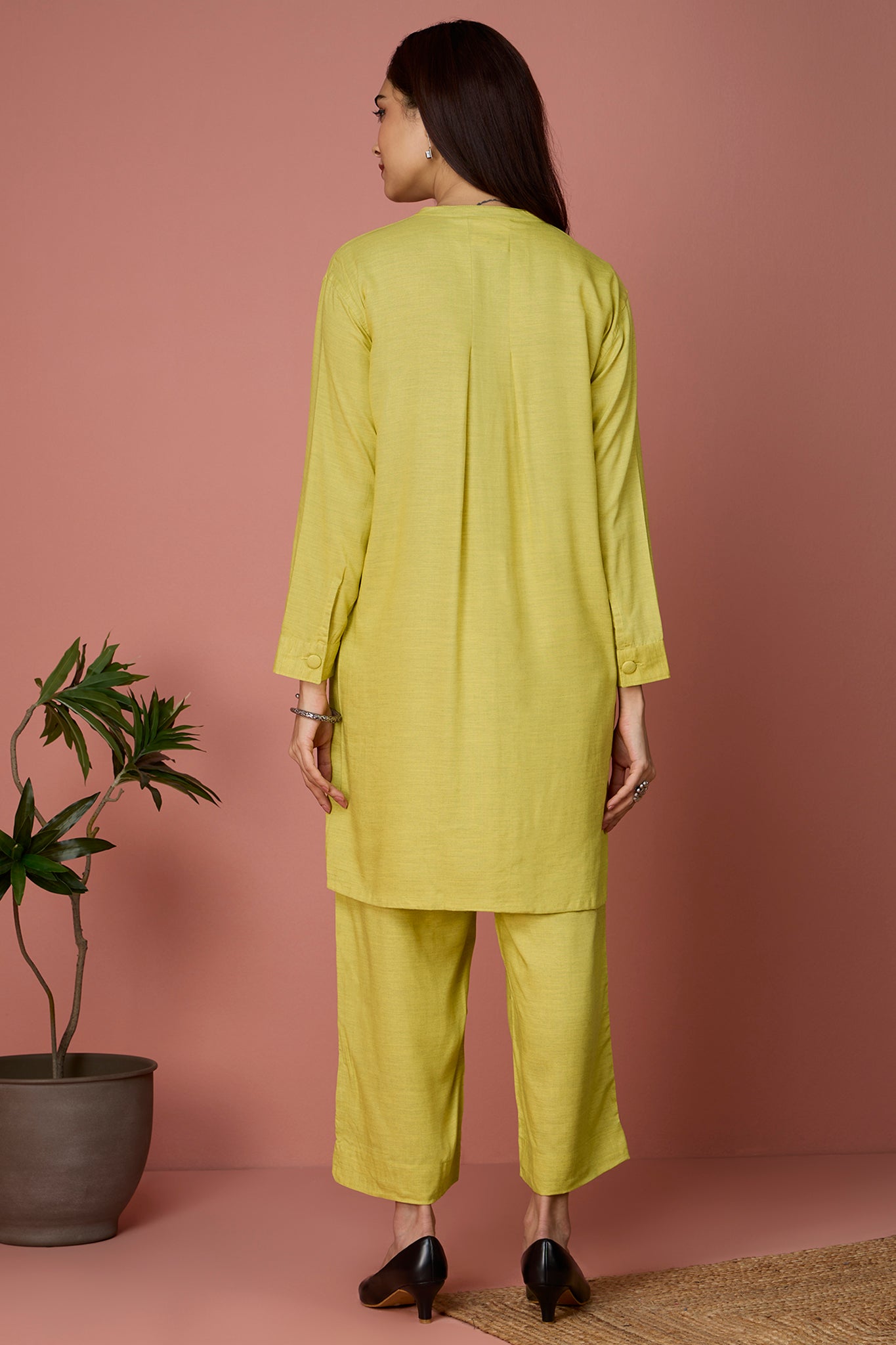 co-ord set - tunic & pant - Sunburst Citrine & Glow Delight