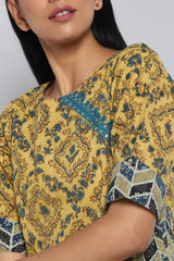 Half Moon Kurta - Summer & Cool Blue