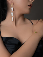 jewelry - berserk - Pearl Drop Danglers