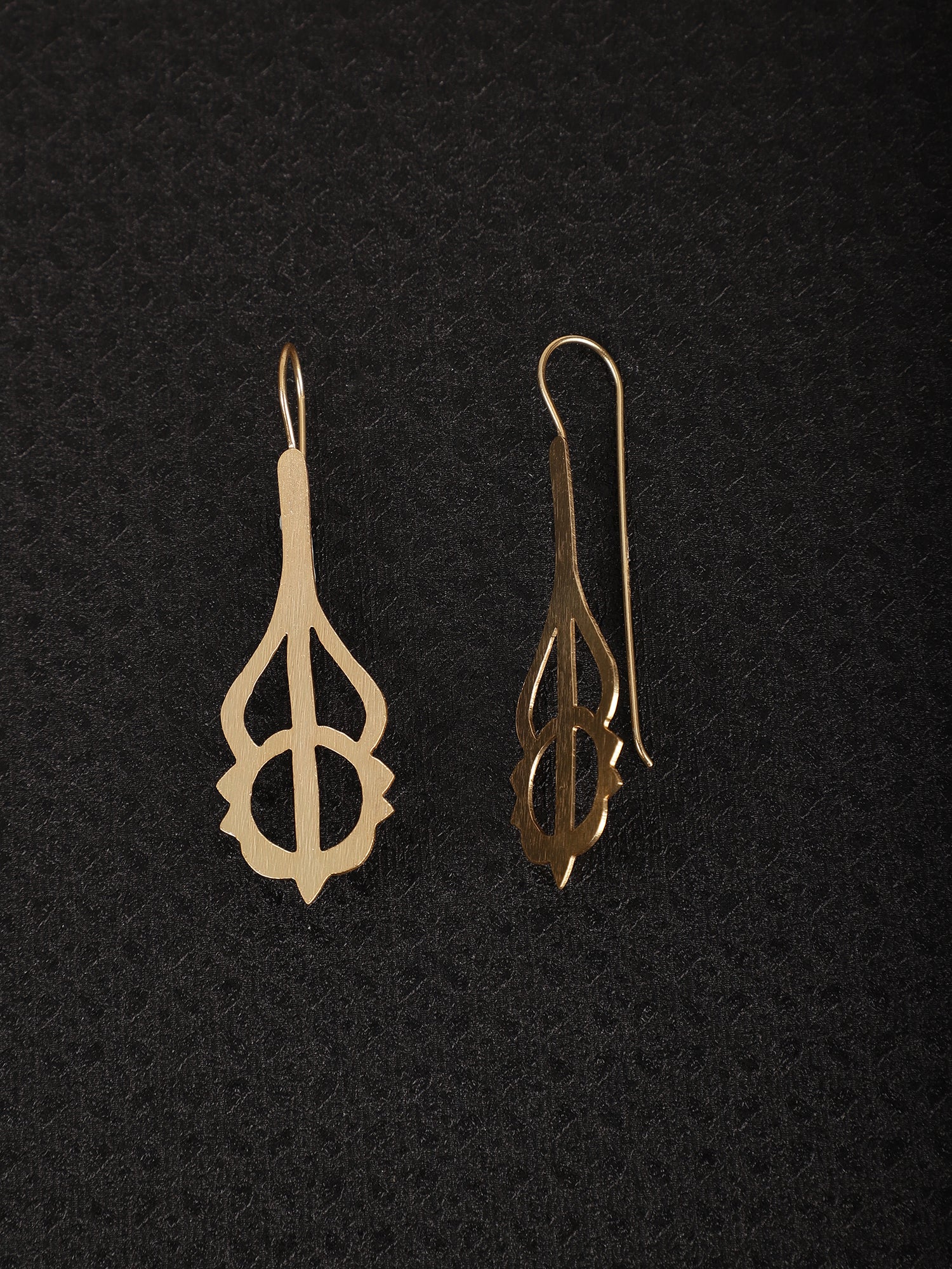 jewelry - berserk - Gold Plated Frill Loops