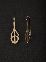 jewelry - berserk - Gold Plated Frill Loops