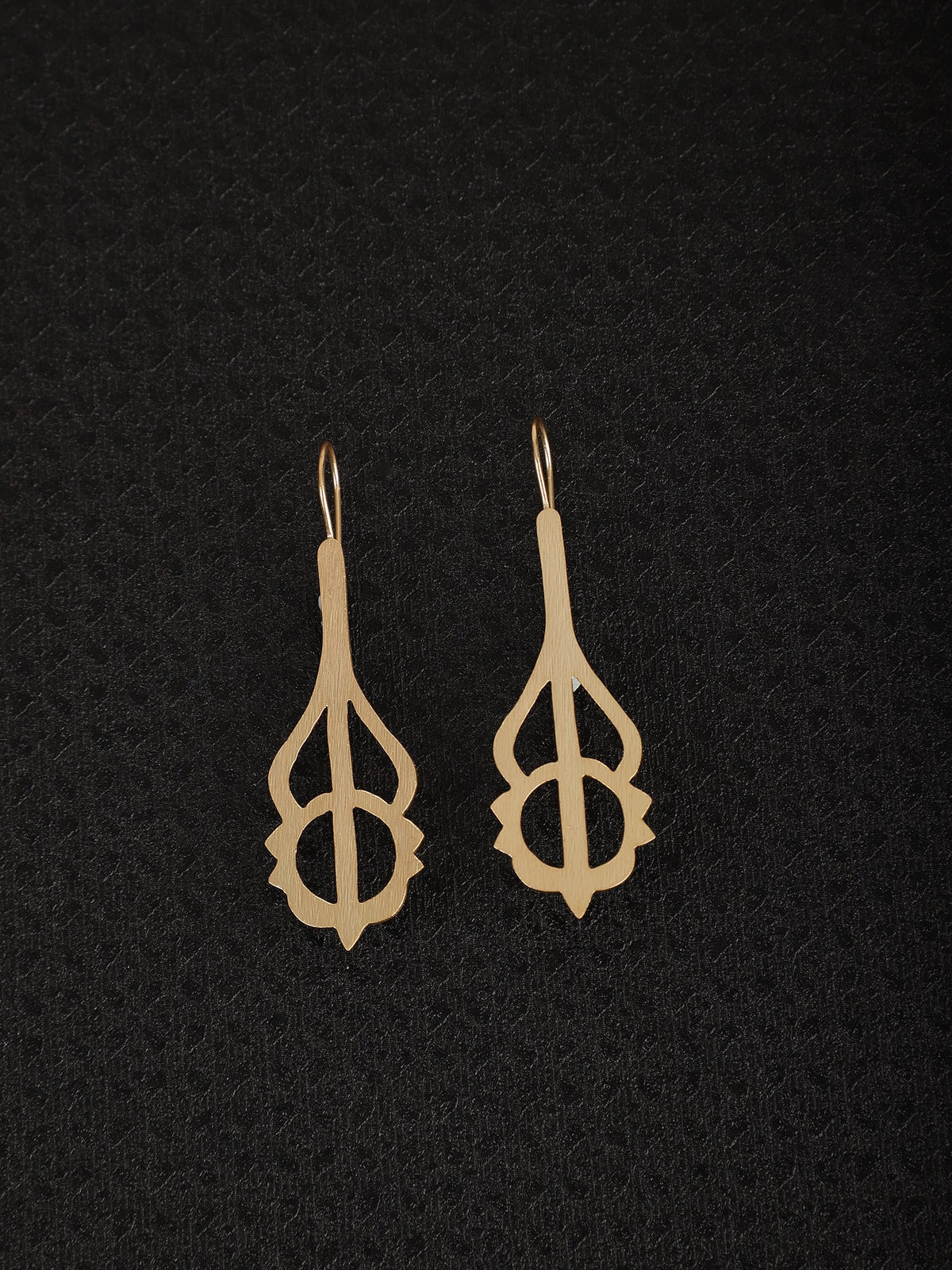 jewelry - berserk - Gold Plated Frill Loops