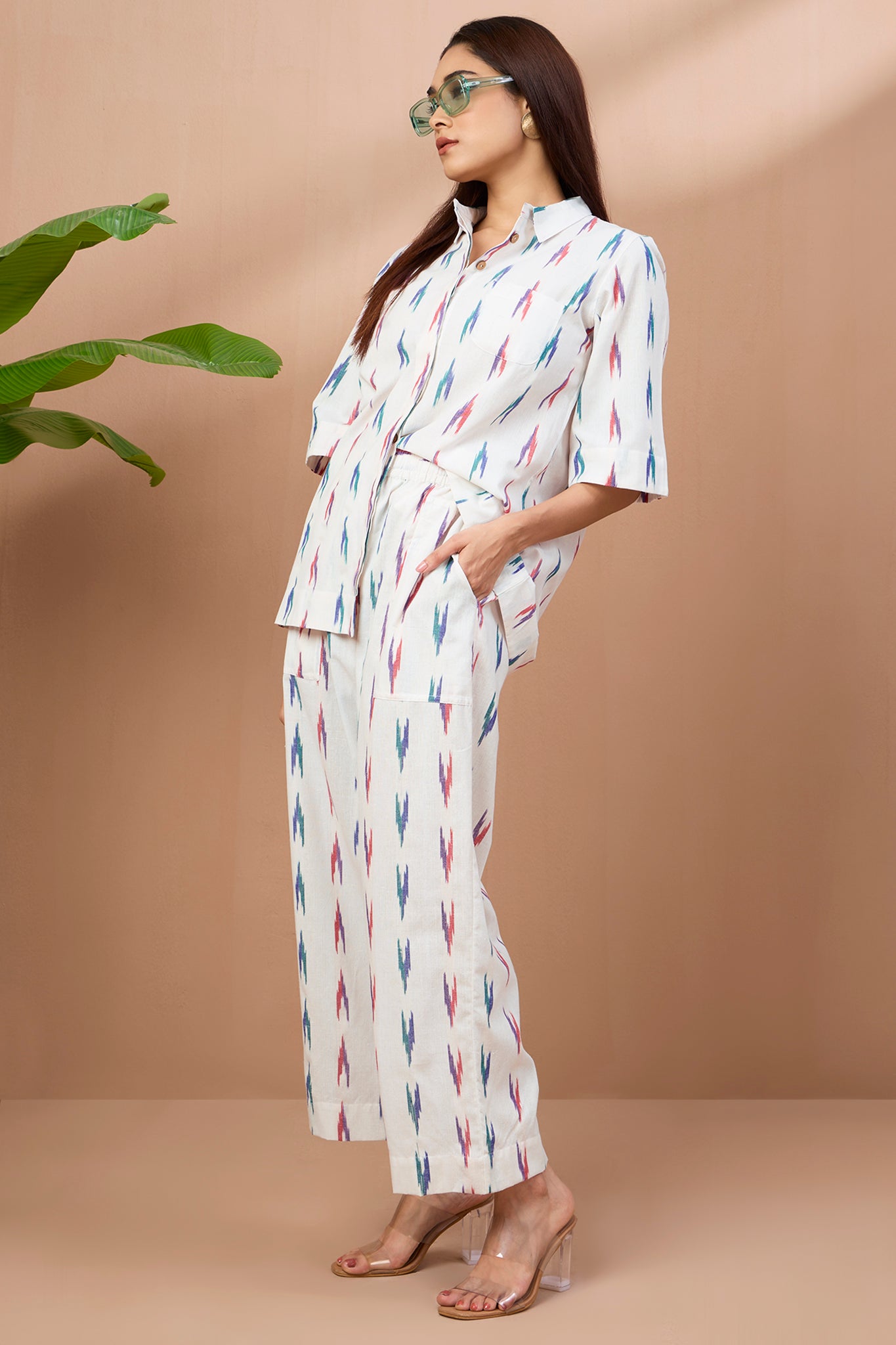 Frosted Sprinkles Cotton Resort Shirt (only shirt)