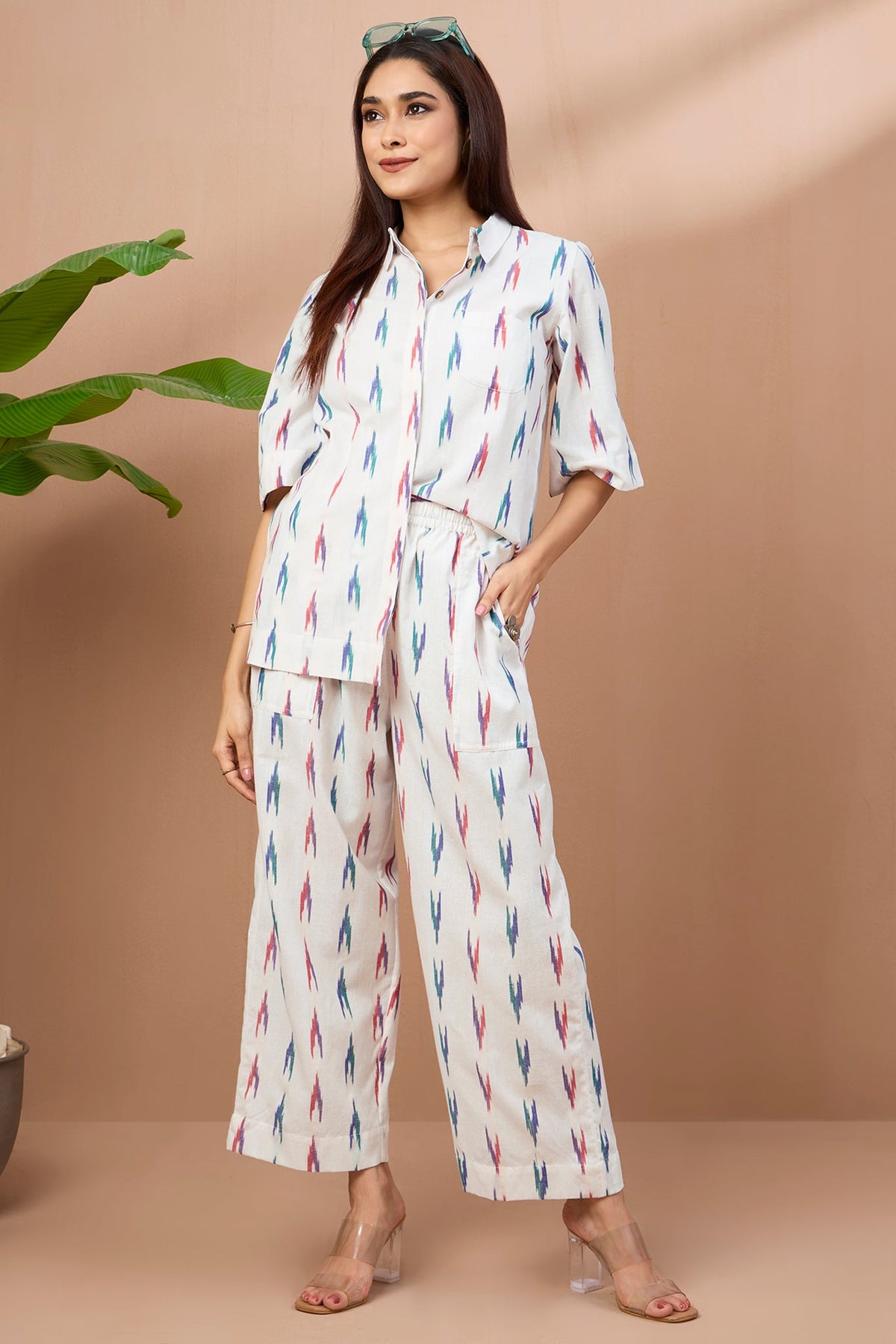 Frosted Sprinkles Cotton Resort Shirt (only shirt)