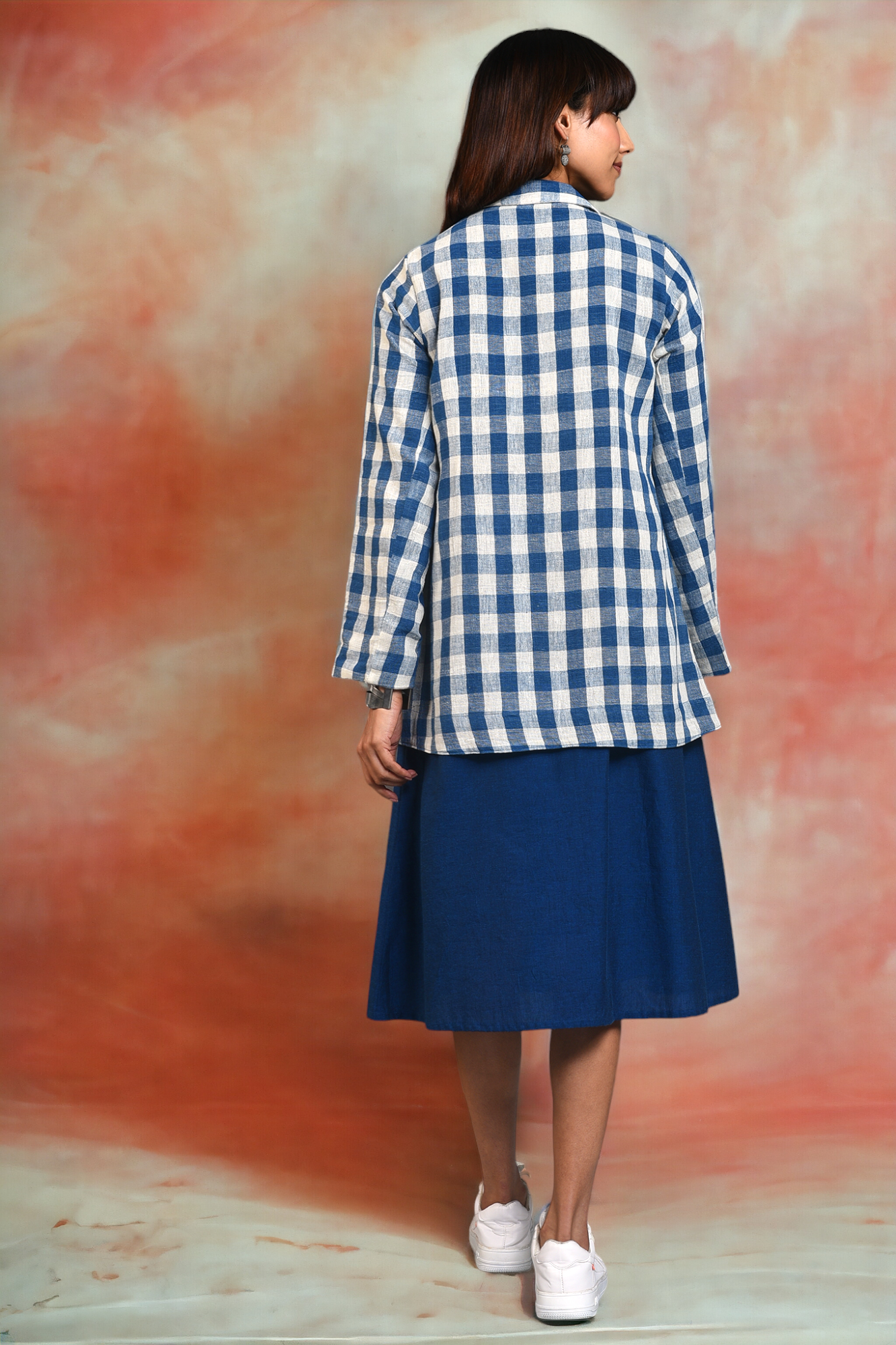 blazer - blue horizon & chessboard chic