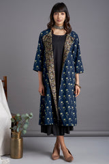 front lapel jacket - mighty ocean & divine tuberoses