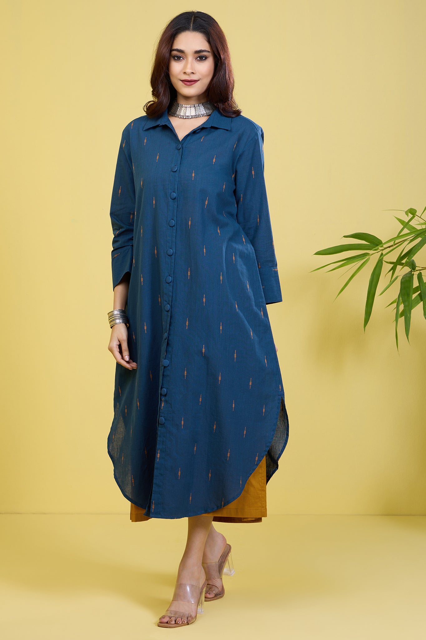 long shirt dress azure sunshine