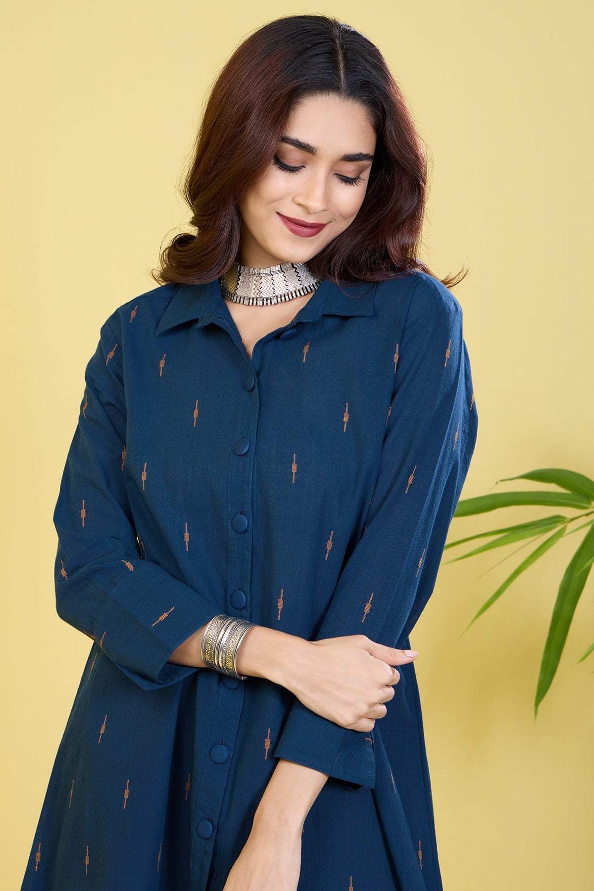 long shirt dress azure sunshine