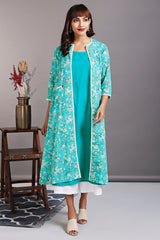 ensemble - jacket + dress - botanical tint & perennial blooms