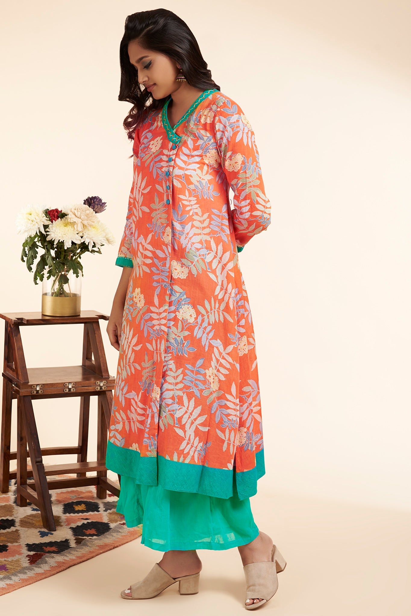 angrakha - orange sorbet & foliage