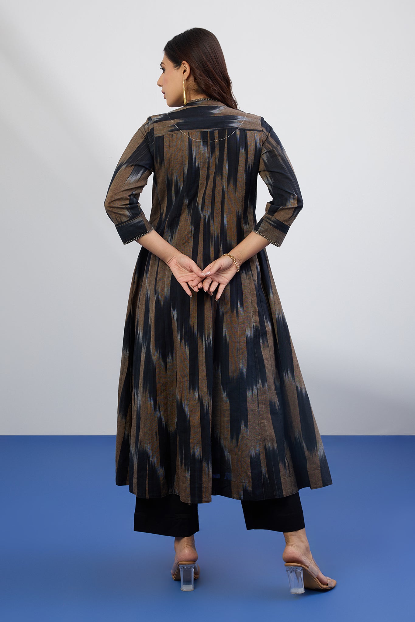 Ashen Loom Infinity Pintuck Dress