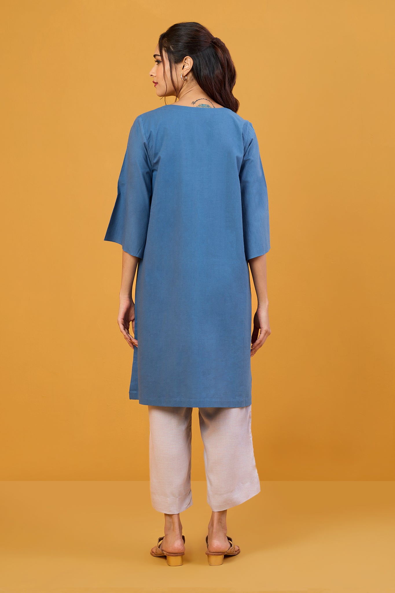 Azure Echo Essential Zen Tunic Kurta