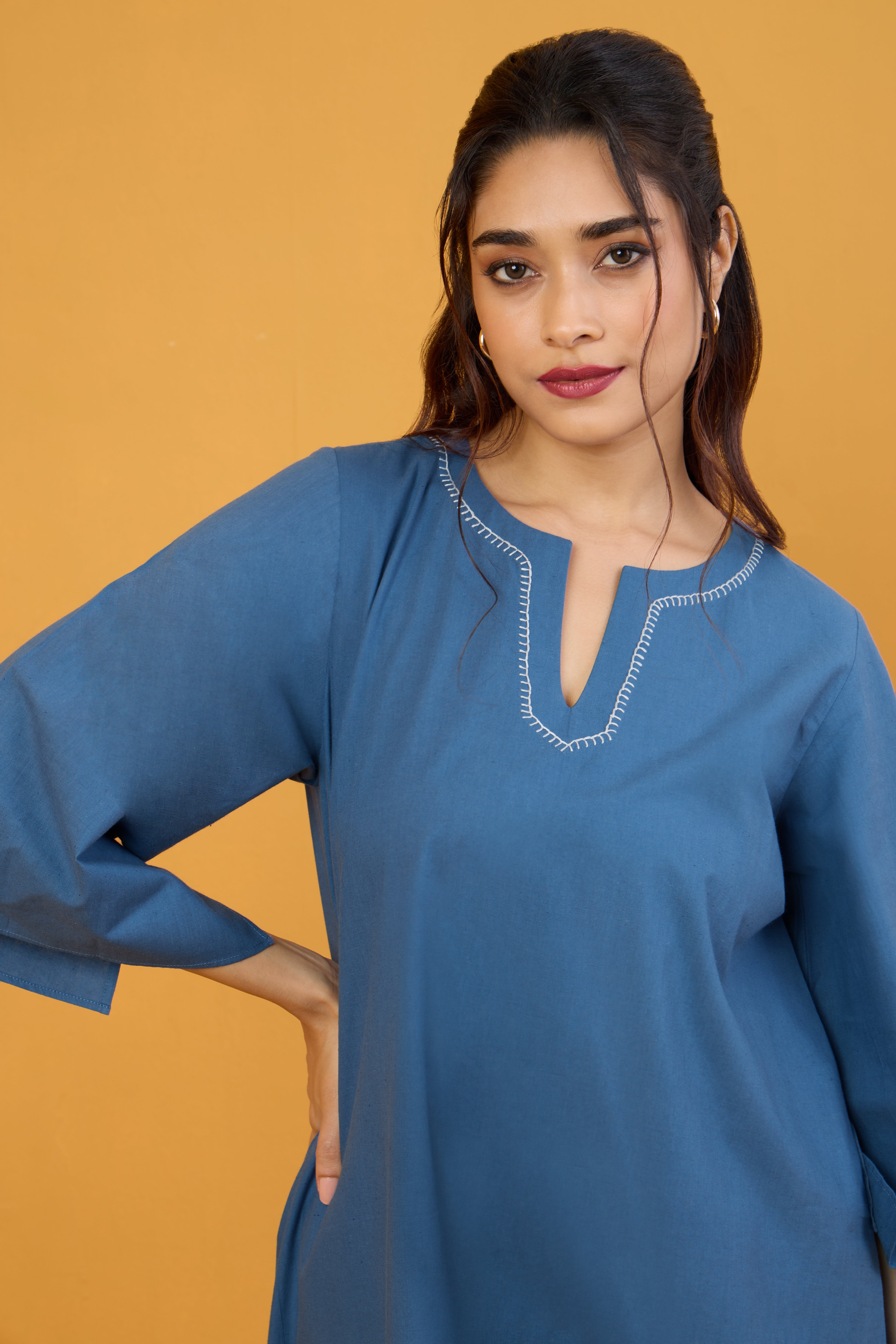 Azure Echo Essential Zen Tunic Kurta