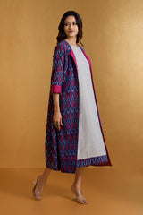 Amethyst Fuchsia Dance Reversible Choga (only jacket)