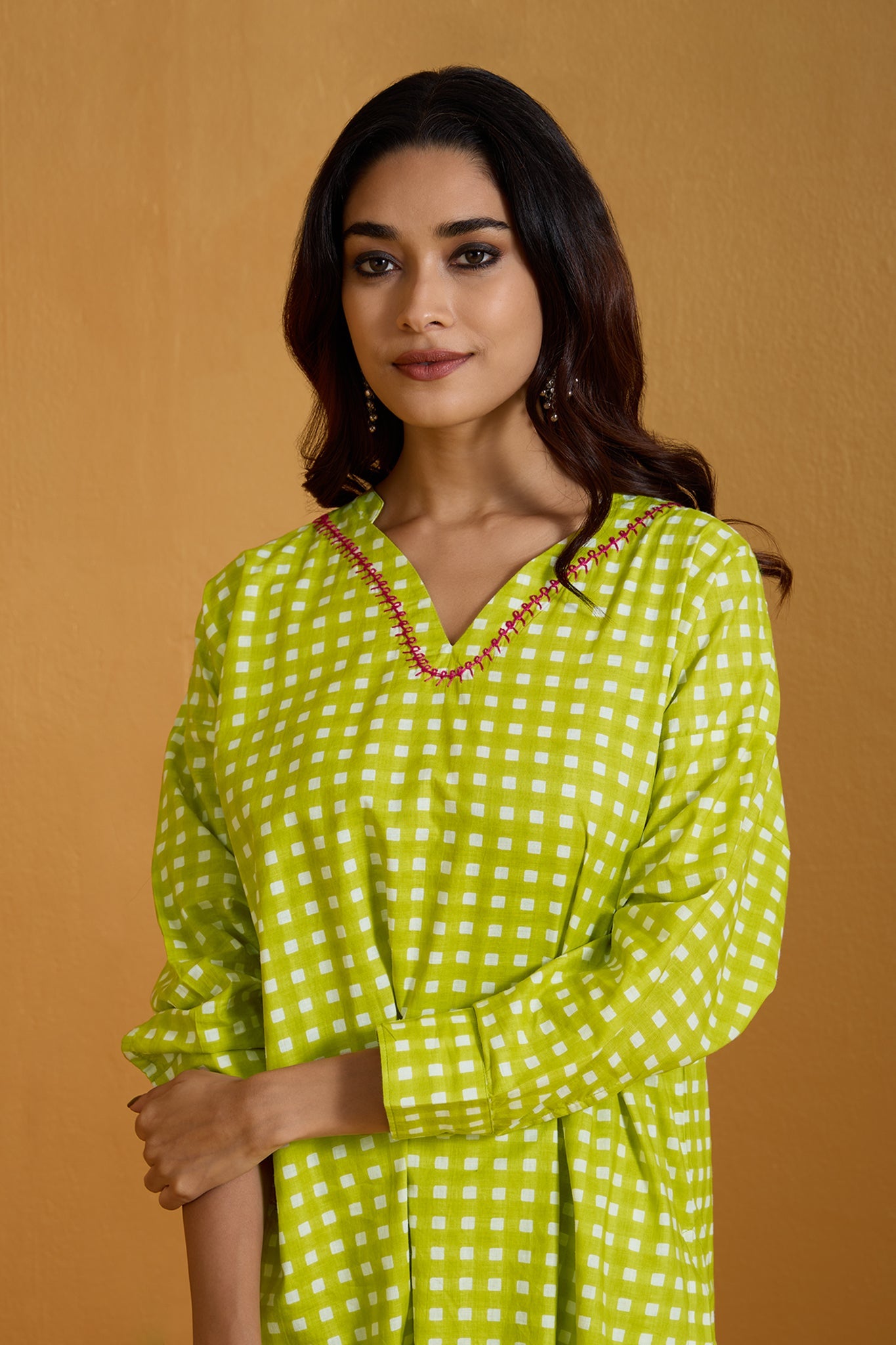 Co-ord Set Leisure Citrus Check Harmony (set of 2)