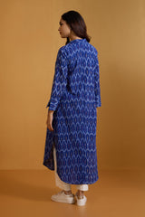 Bold Horizon Long Shirt Dress