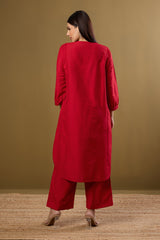 Co-ord Set Sangria Mood & Luxe Threads (Set of 2)