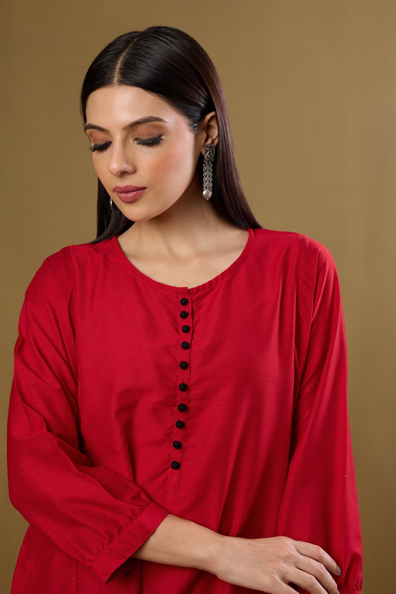 Co-ord Set Sangria Mood & Luxe Threads (Set of 2)