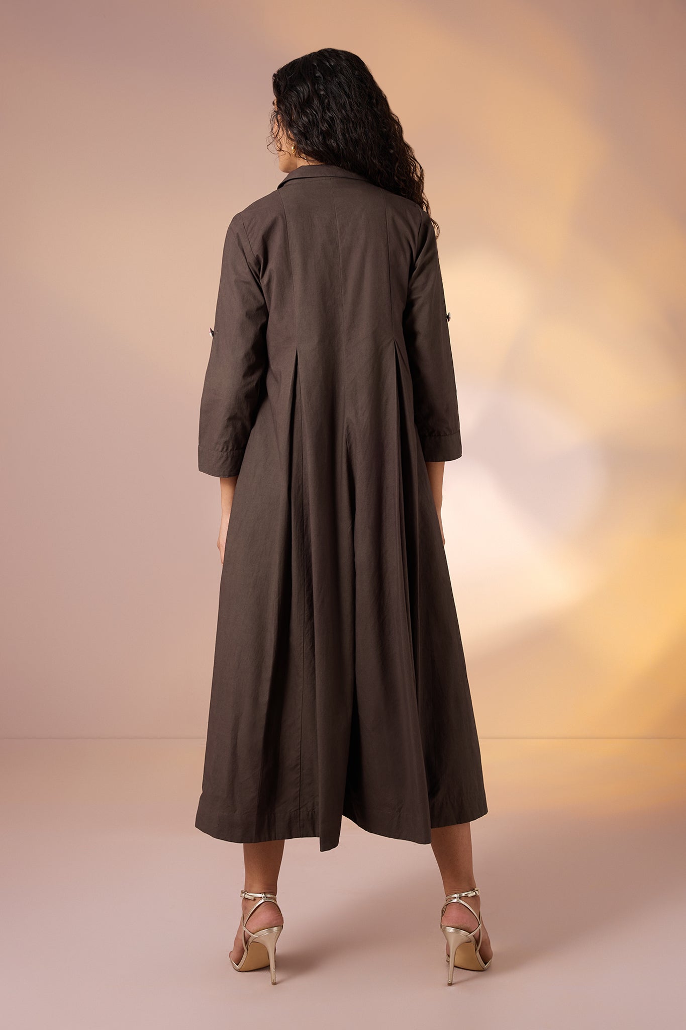 Earth Echo Jumpsuit with Pockets & Collar