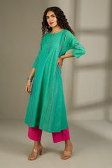 Aqua Grove Kalidar Choga Kurta
