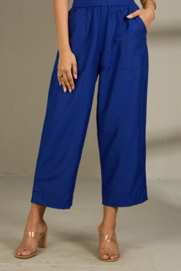 Co-ord Set Sapphire Majesty Long Panel Kurta (Set of 2)