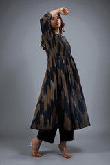 Ashen Loom Infinity Pintuck Dress
