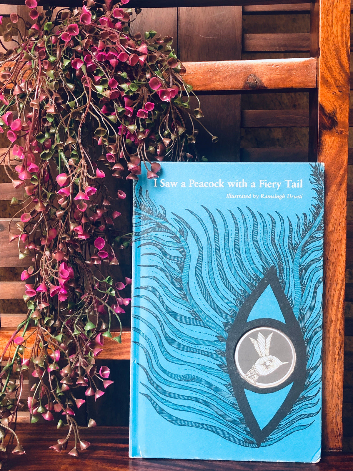 book bliss - i saw a peacock with a fiery tale